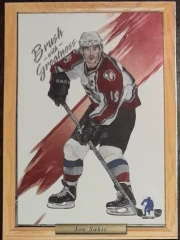 2003-04 ITG Be A Player Brush with Greatness Joe Sakic #22 Avalanche